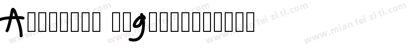 AGCrownC Regular字体转换